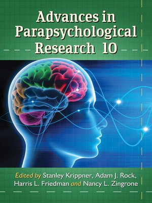 cover image of Advances in Parapsychological Research 10